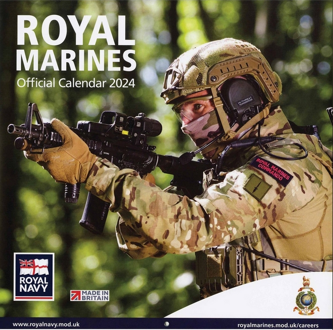 Royal Marines 2024 Calendar