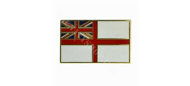 Royal Navy White Ensign Pin